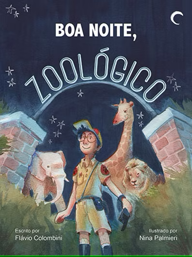 Capa do livro ‘Boa noite, zoológico’.